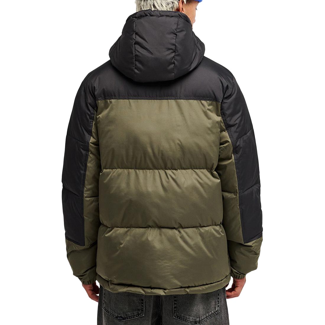 Quiksilver Cold Days Puffer Hood Jacket - Grape Leaf