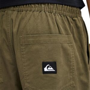 Quiksilver Taxer Elasticated Waist Pants - Grape Leaf