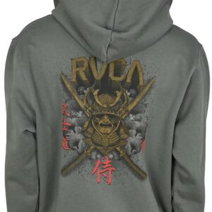 RVCA Bushido Pullover Hoodie - Balsam Green