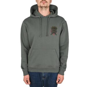 RVCA Bushido Pullover Hoodie - Balsam Green