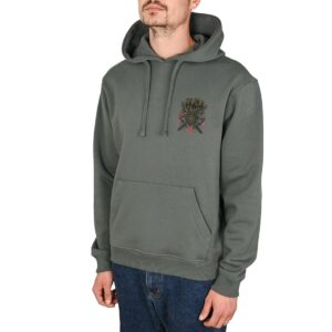 RVCA Bushido Pullover Hoodie - Balsam Green