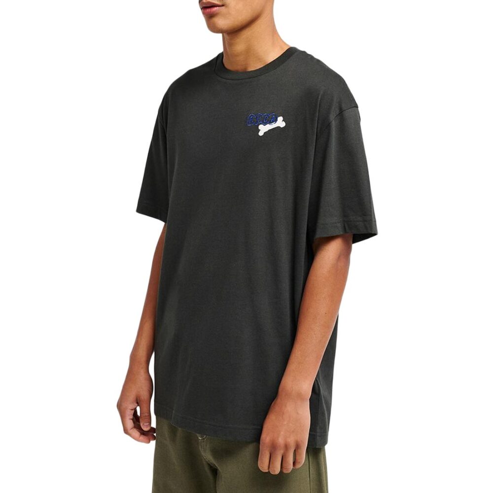 RVCA Dallas Tiger Palm S/S T-Shirt - Pirate Black