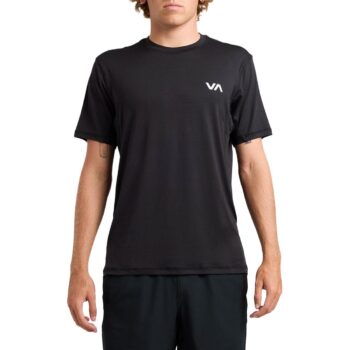 RVCA Sport Vent Short Sleeved T-Shirt - Black