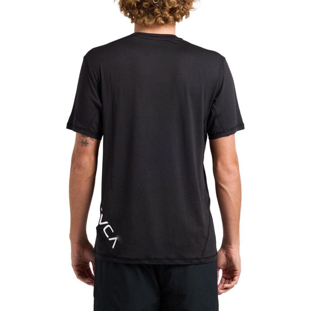 RVCA Sport Vent Short Sleeved T-Shirt - Black