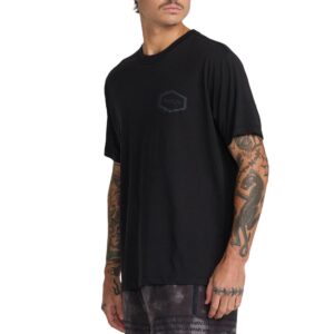 RVCA Tech Hex S/S T-Shirt - Black