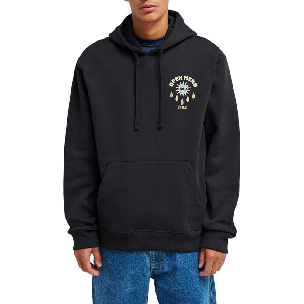RVCA The Star Pullover Hoodie - Black