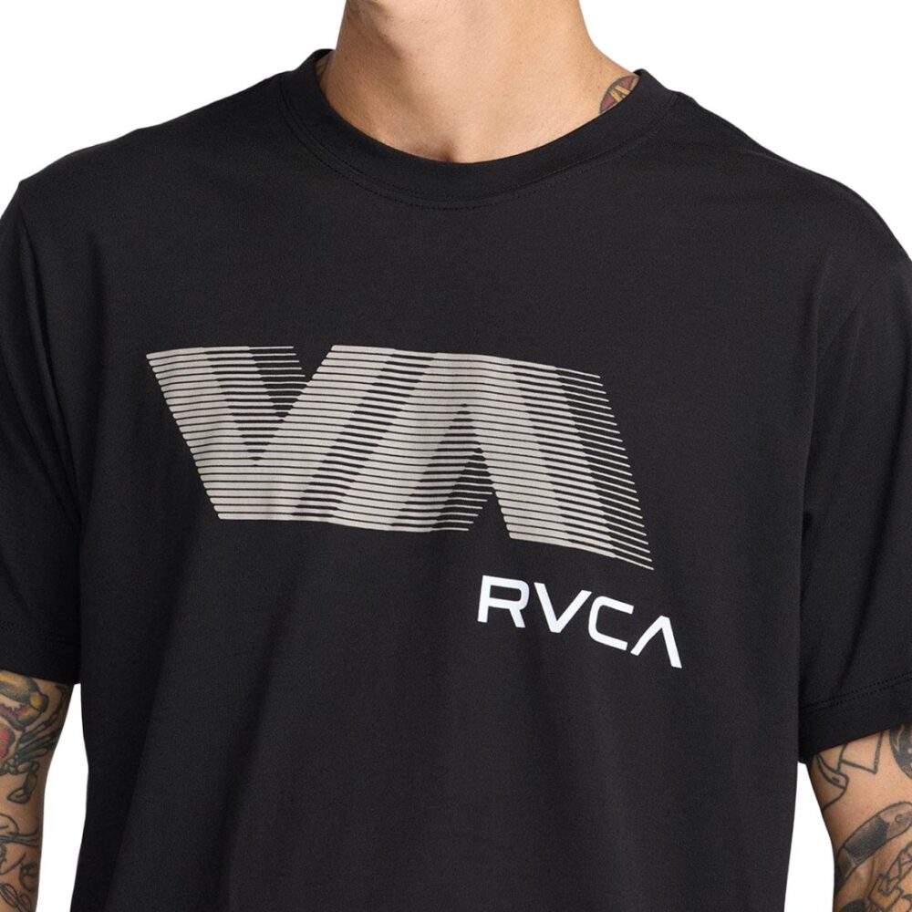 RVCA VA Blur S/S T-Shirt - Black (AW26)
