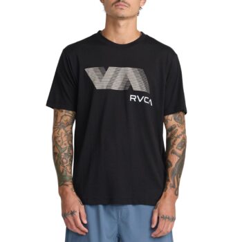 RVCA VA Blur S/S T-Shirt - Black (AW26)