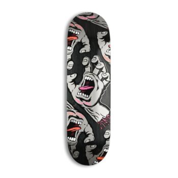 Santa Cruz Crowded Hand ATV 9" Skateboard Deck - Black