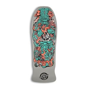 Santa Cruz Roskopp Five 10.22" Reissue Skateboard Deck - Grey