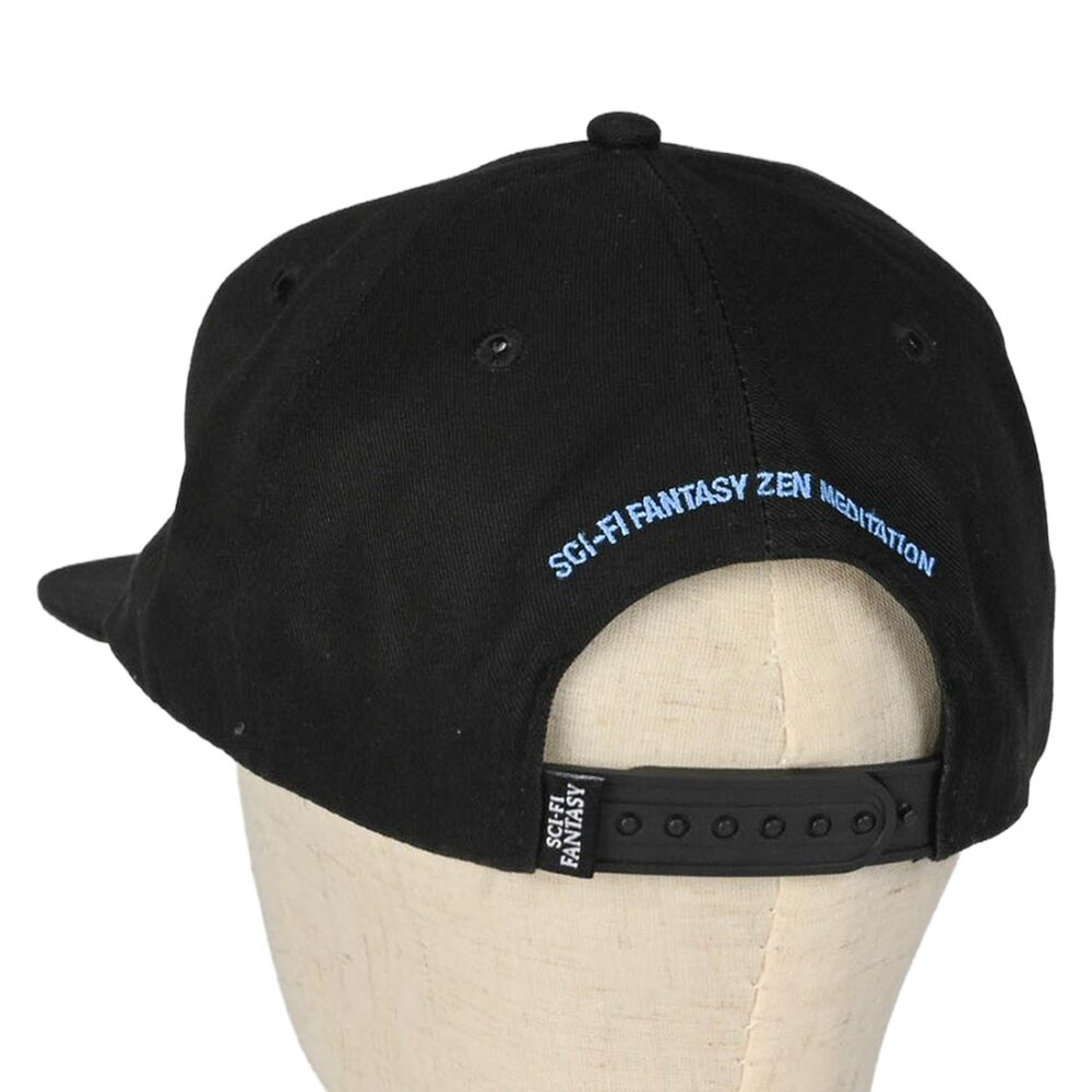 Sci Fi Fantasy Pegasus Snapback Cap - Black