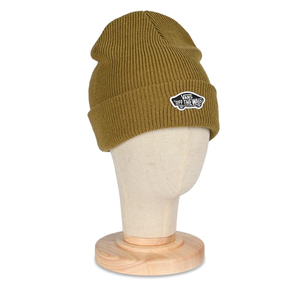 Vans Classic Cuff Beanie Hat - Olive Brown