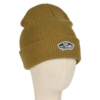 Vans Classic Cuff Beanie Hat - Olive Brown