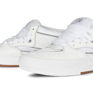 Vans Half Cab Wafflecup Skate Shoes - Reflective White/Light Grey