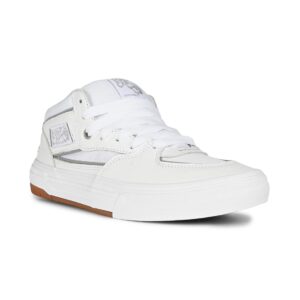 Vans Half Cab Wafflecup Skate Shoes - Reflective White/Light Grey