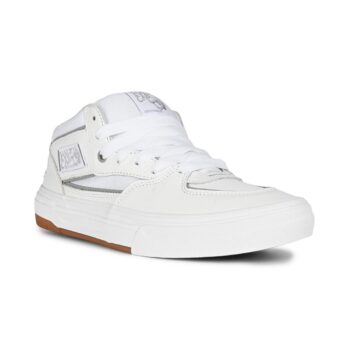 Vans Half Cab Wafflecup Skate Shoes - Reflective White/Light Grey