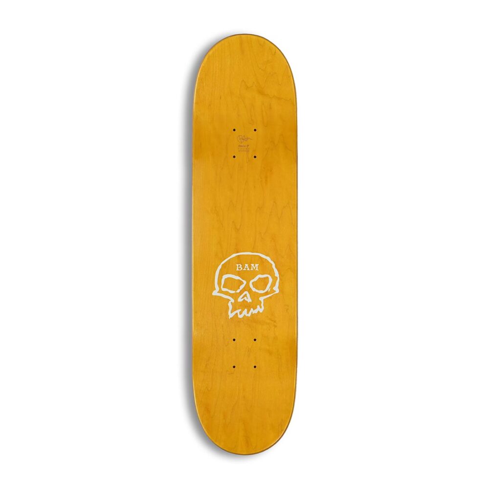 Zero Bam Strigoi Skull Skateboard Deck