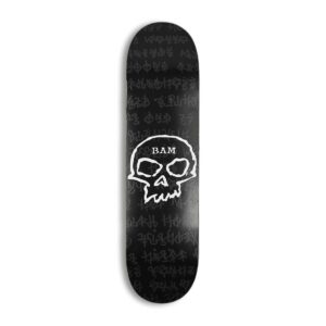 Zero Bam Strigoi Skull Skateboard Deck
