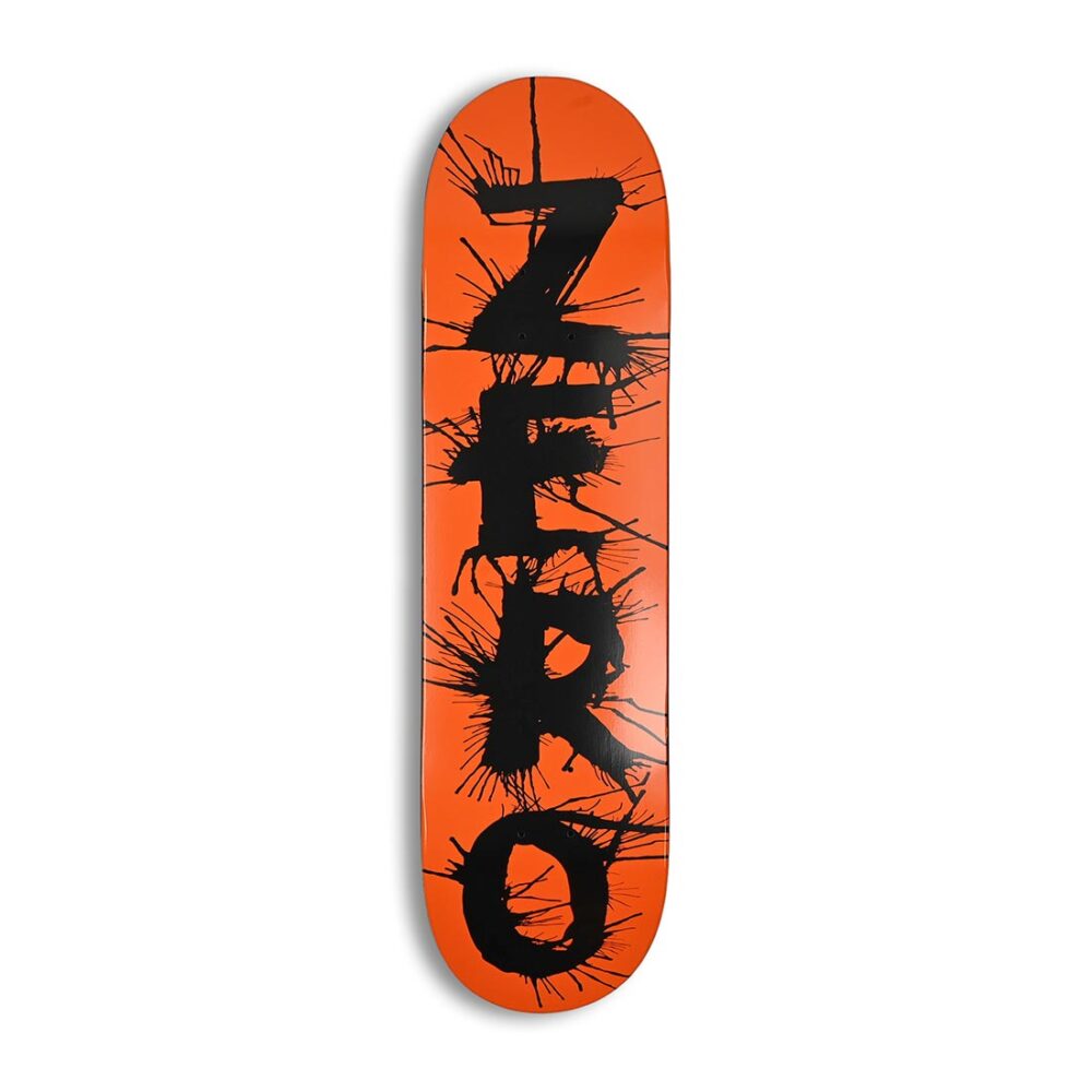 Zero Disorder 8.25" Skateboard Deck - Black