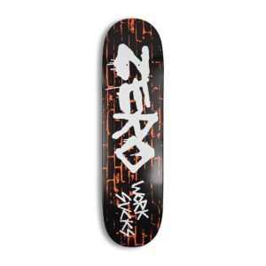 Zero Work Sucks 8.5" Skateboard Deck - Black