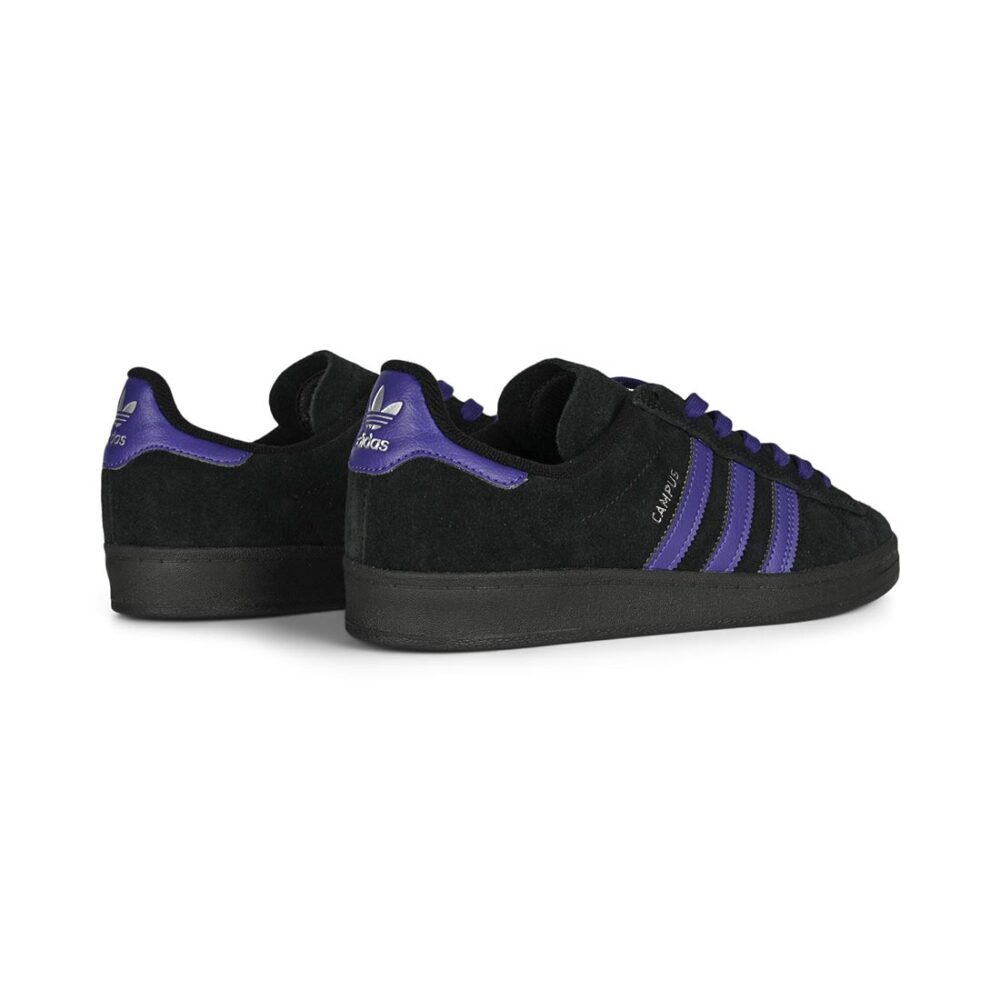 Adidas Campus ADV Skate Shoes - Purple/Black/Silver