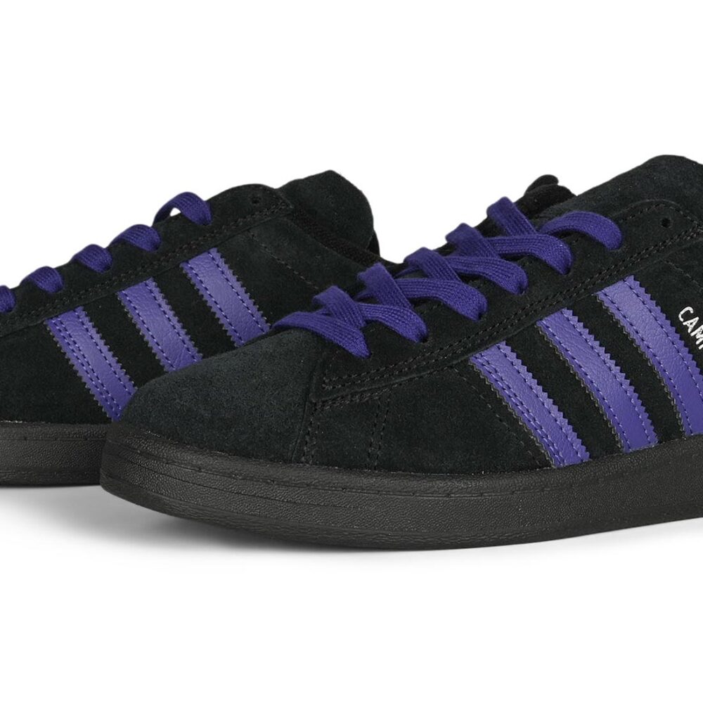 Adidas Campus ADV Skate Shoes - Purple/Black/Silver