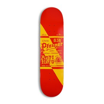 Anti Hero Pfanner Refrescos 8.38" Skateboard Deck - Red