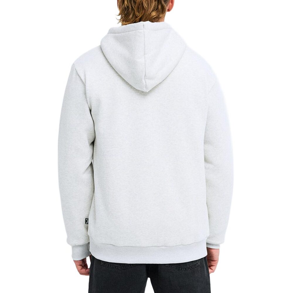 Billabong Arch Sherpa Zip Hoodie - Light Grey Heather