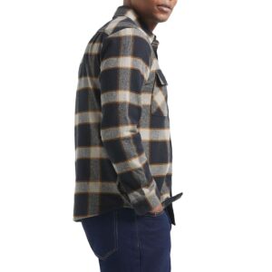 Brixton Bowery L/S Shirt - Black/Cream