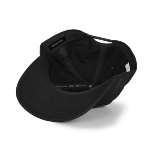 Brixton Holman Snapback Cap - Black