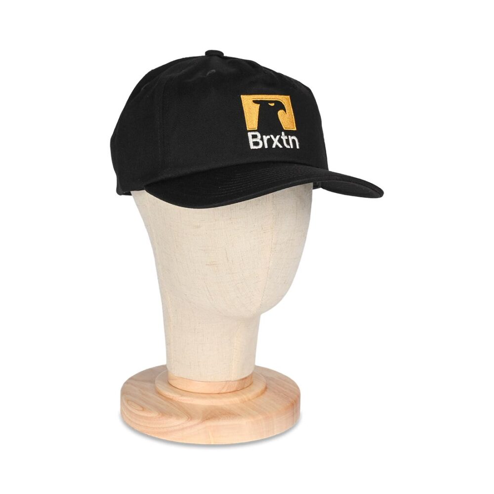 Brixton Holman Snapback Cap - Black