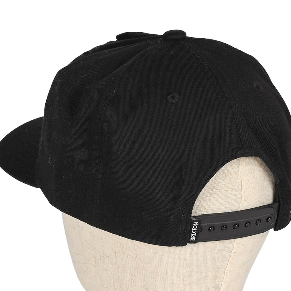 Brixton Holman Snapback Cap - Black