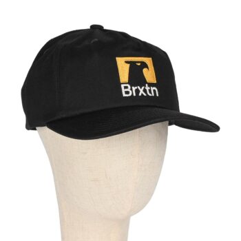 Brixton Holman Snapback Cap - Black