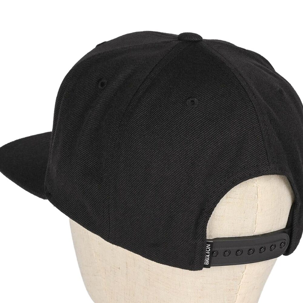 Brixton Oath III Snapback Cap - Black