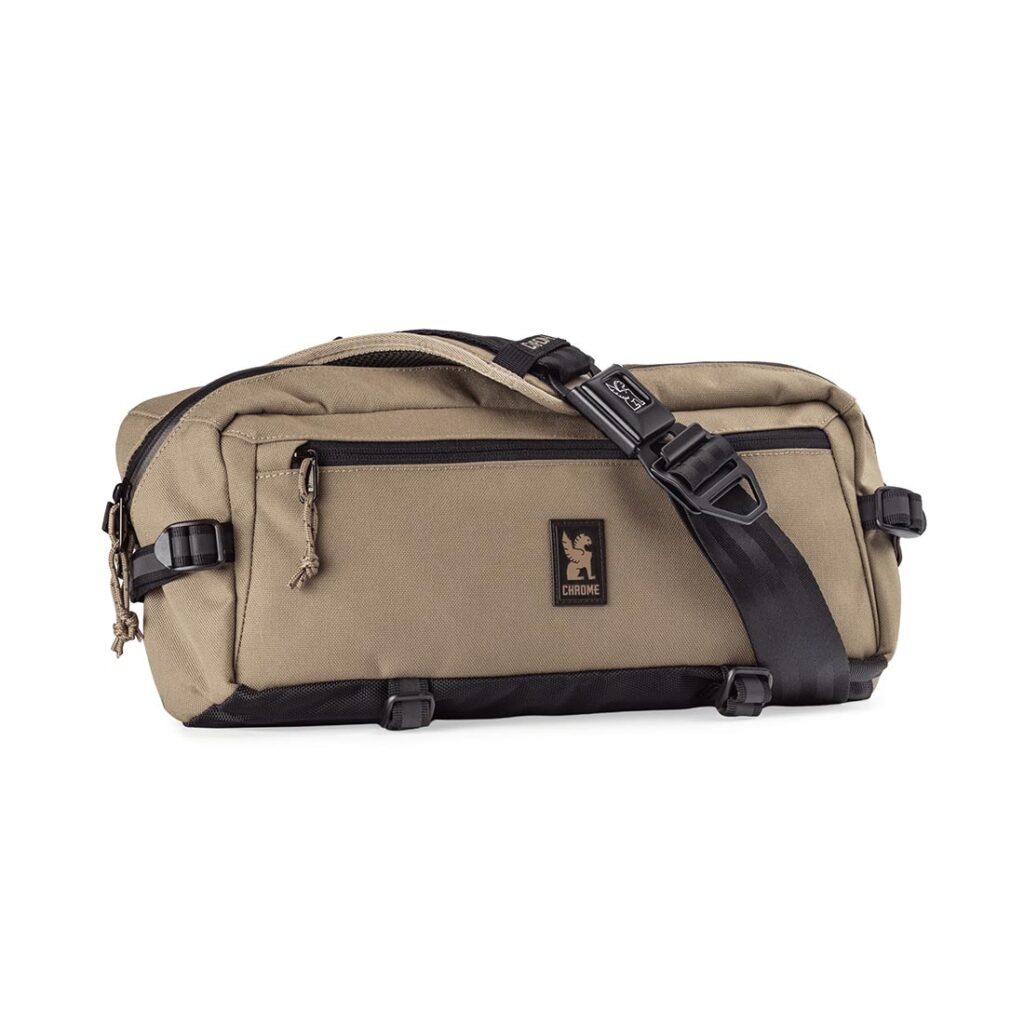 Chrome Kadet Nylon 9L Sling Bag - Coyote
