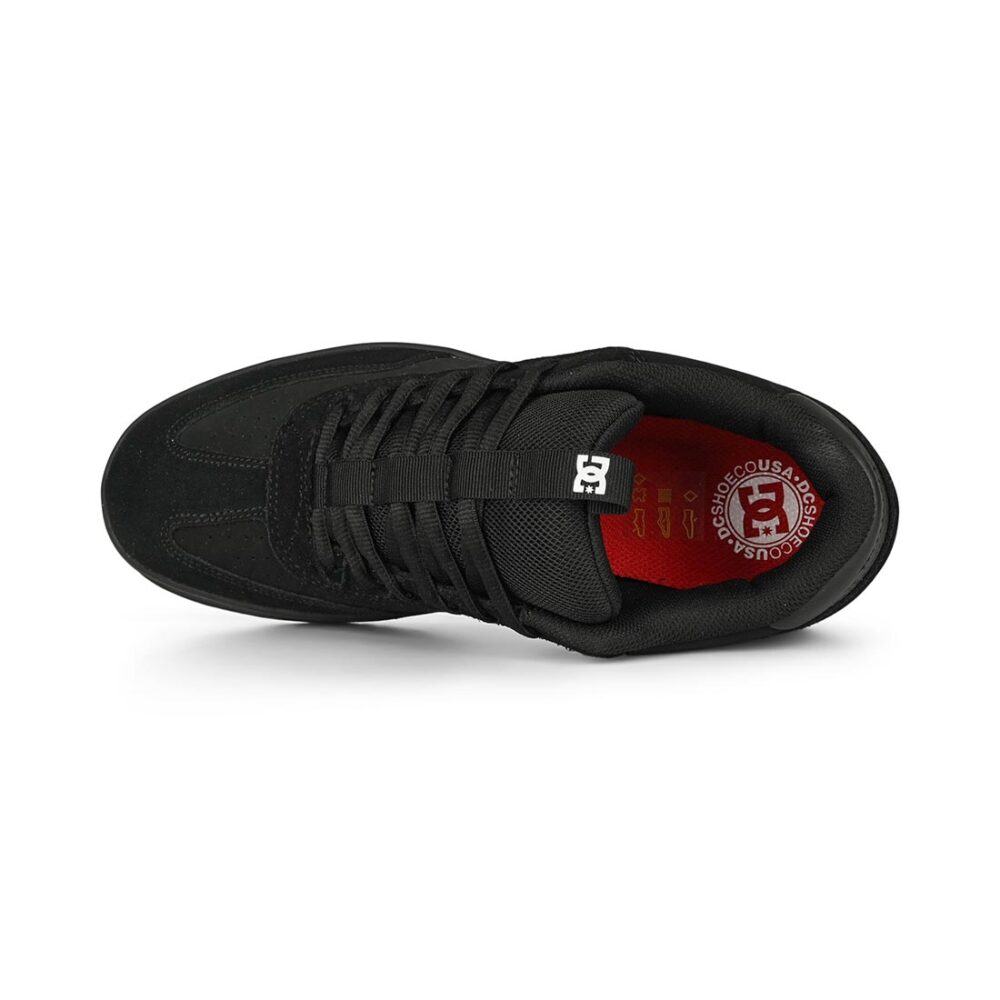 DC Astrix S Skate Shoes - Black/Black/White