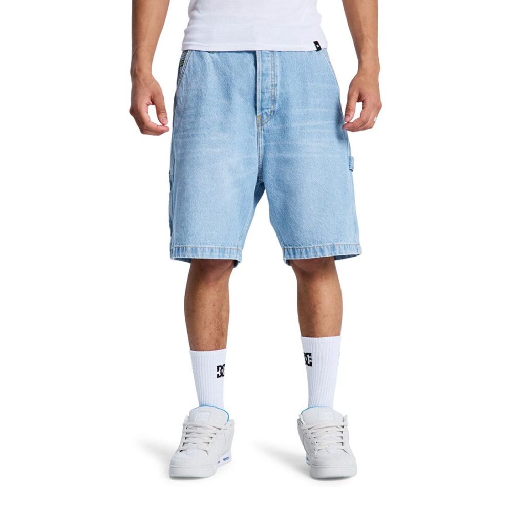 DC Carpenter Baggy Denim Shorts - Indigo Light (SP26)