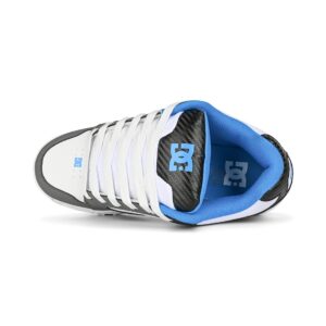 DC Coiler Skate Shoes - Grey/White/Black