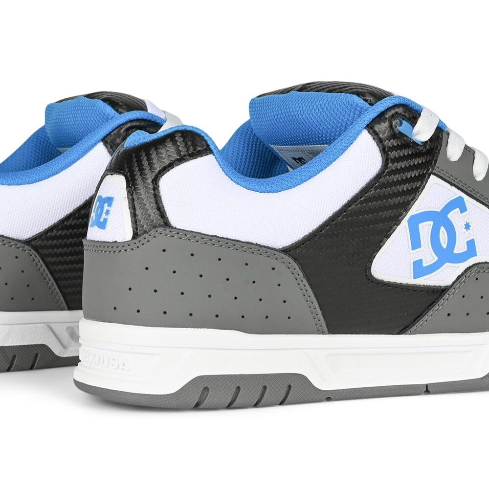 DC Coiler Skate Shoes - Grey/White/Black