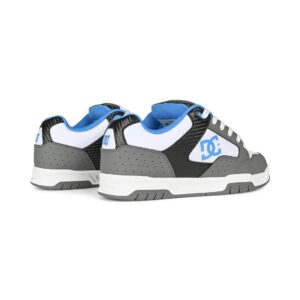 DC Coiler Skate Shoes - Grey/White/Black