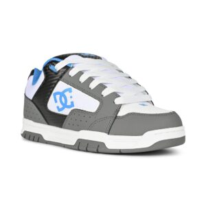 DC Coiler Skate Shoes - Grey/White/Black