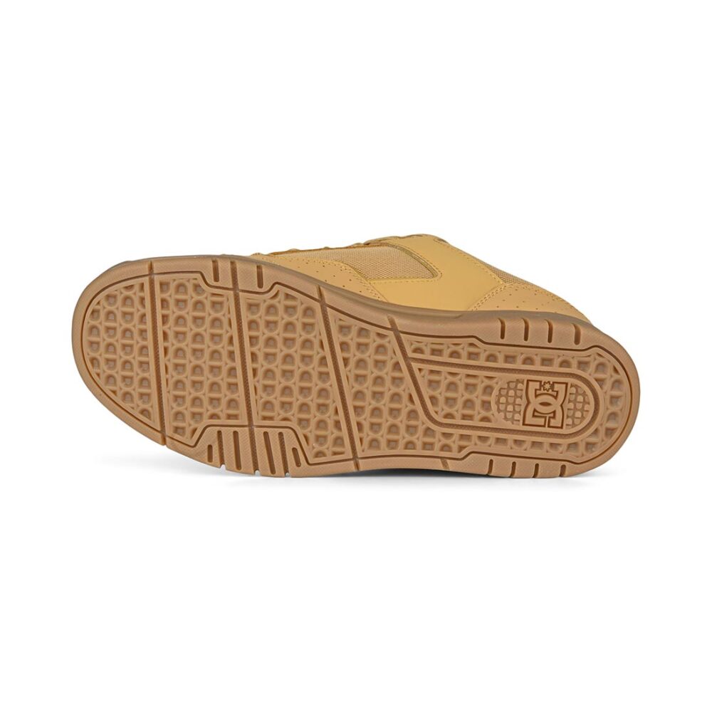 DC Coiler Skate Shoes - Tan/Gum
