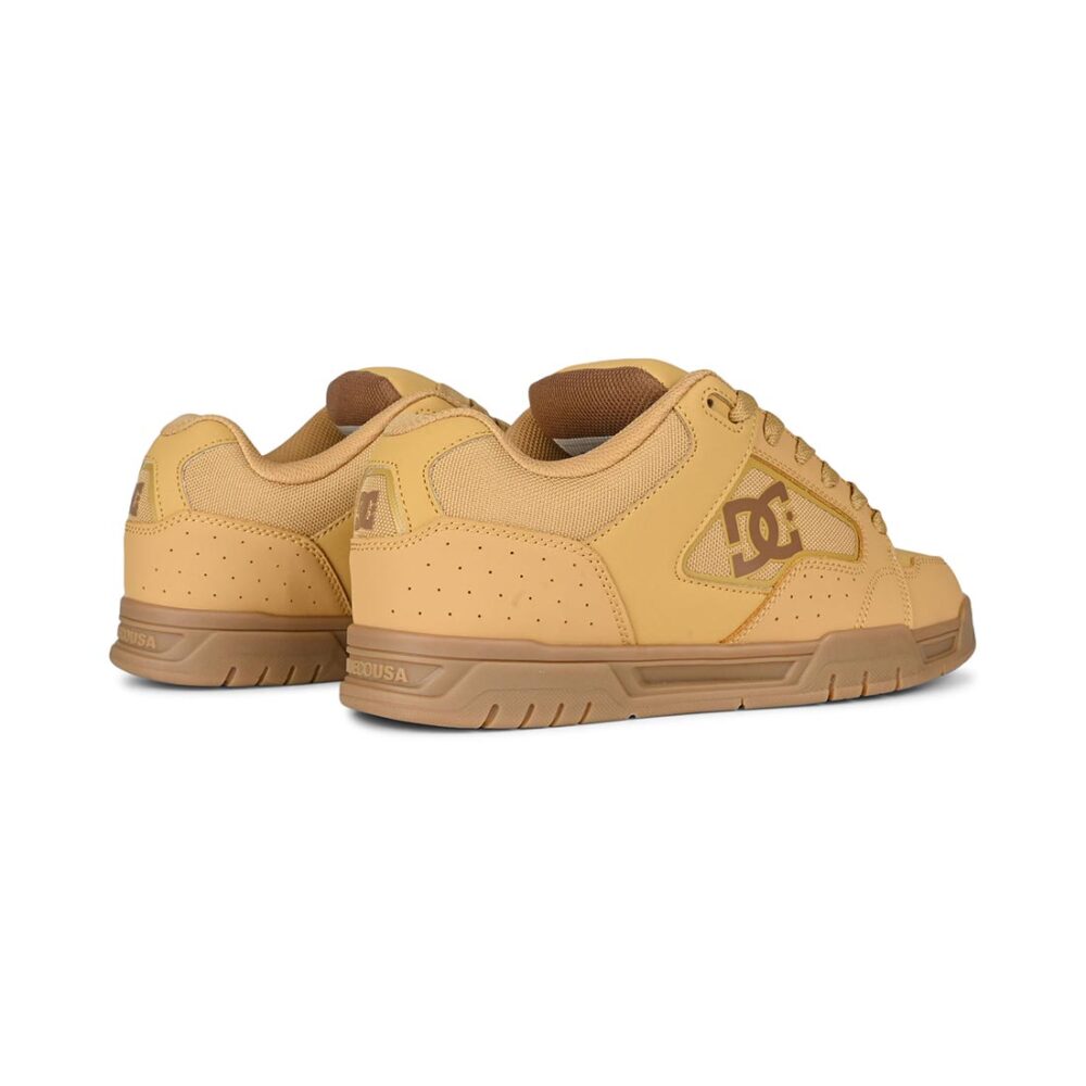 DC Coiler Skate Shoes - Tan/Gum