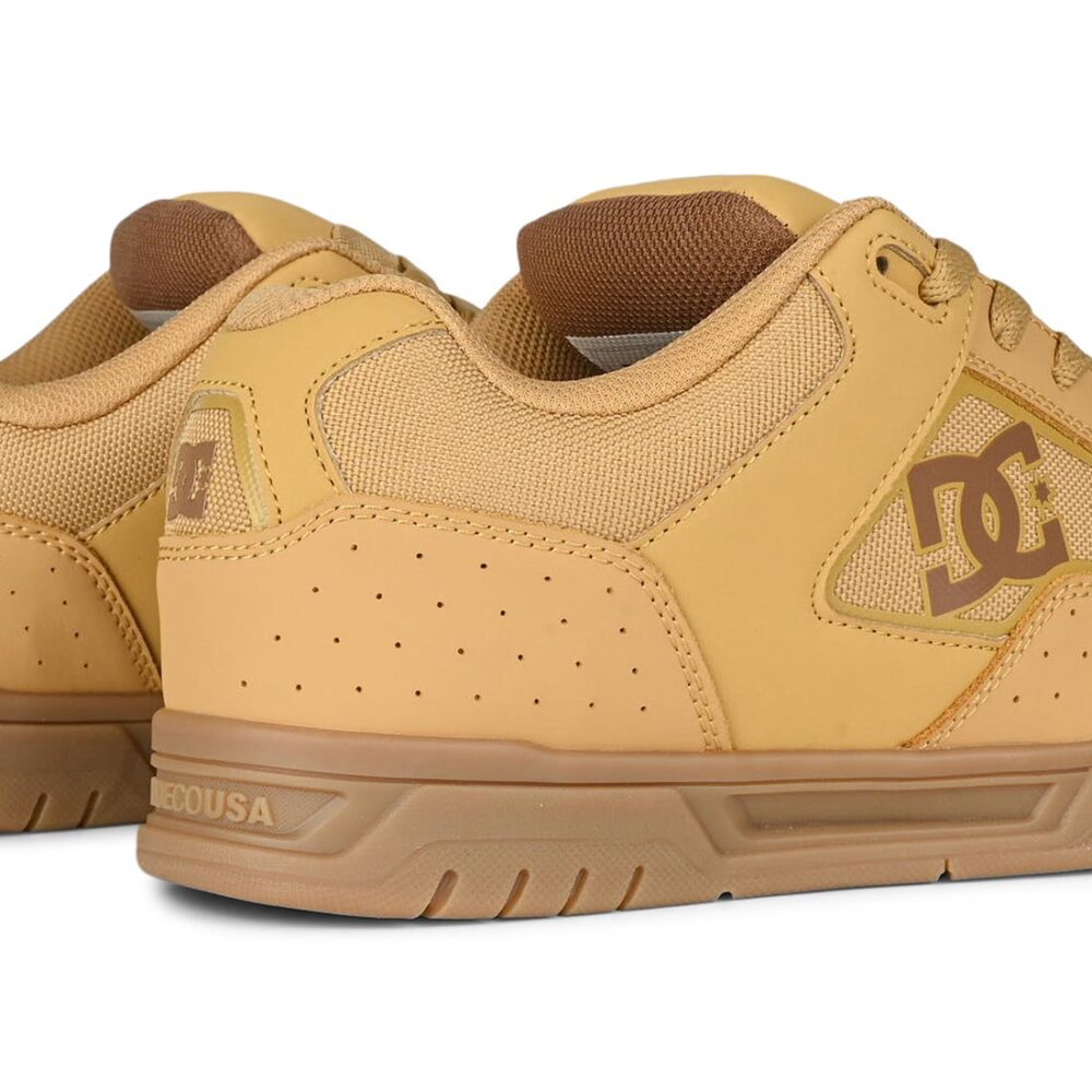 DC Coiler Skate Shoes - Tan/Gum