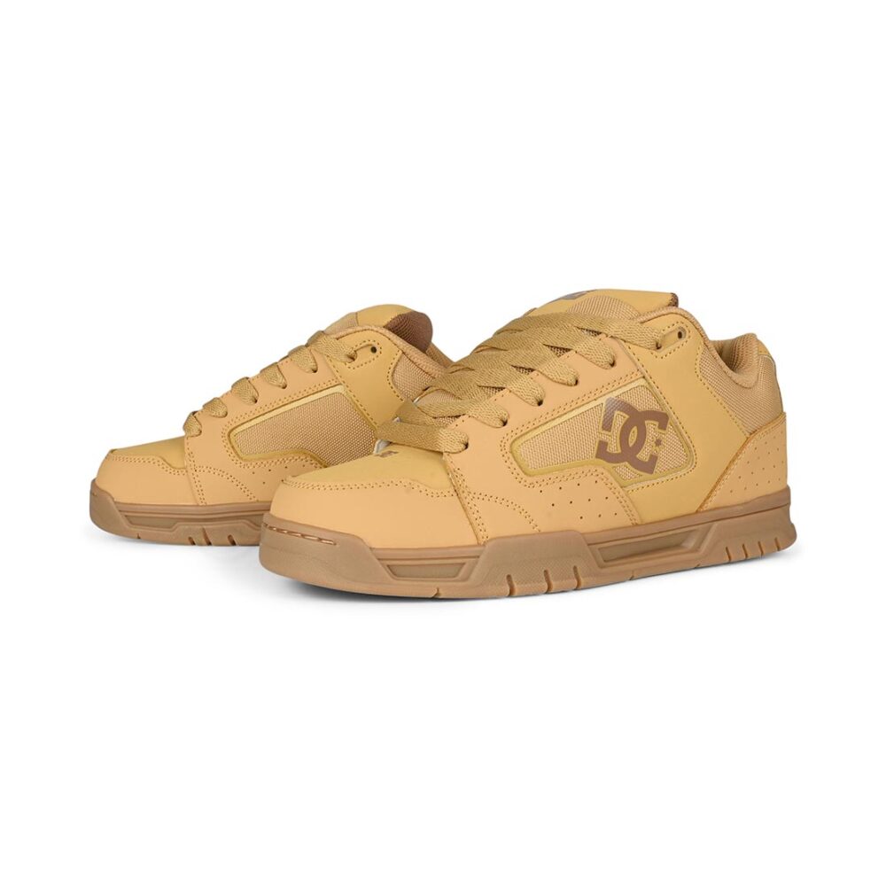 DC Coiler Skate Shoes - Tan/Gum