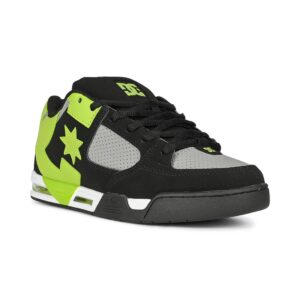 DC Command Skate Shoes - Black/Grey/Lime
