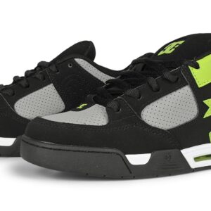 DC Command Skate Shoes - Black/Grey/Lime