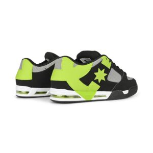 DC Command Skate Shoes - Black/Grey/Lime