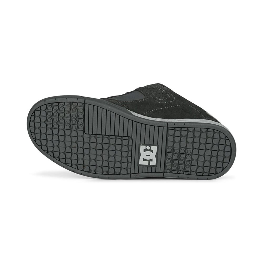 DC Command Skate Shoes - Dark Grey/Red