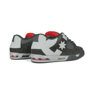 DC Command Skate Shoes - Dark Grey/Red